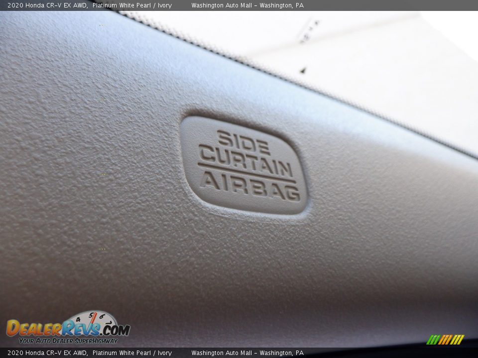 2020 Honda CR-V EX AWD Platinum White Pearl / Ivory Photo #24