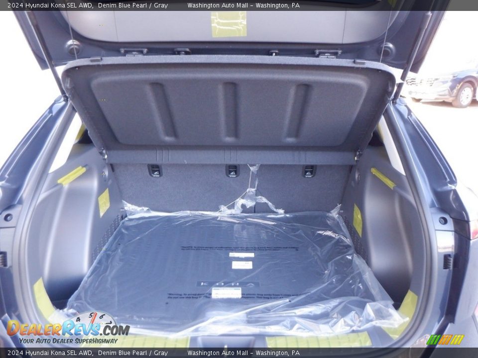 2024 Hyundai Kona SEL AWD Trunk Photo #23
