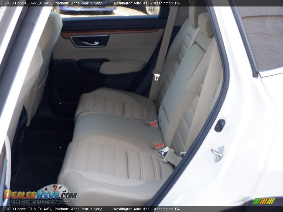 Rear Seat of 2020 Honda CR-V EX AWD Photo #29
