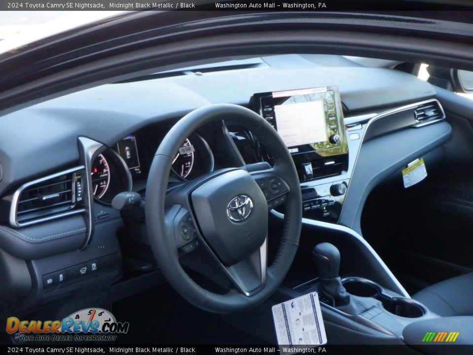 Dashboard of 2024 Toyota Camry SE Nightsade Photo #11