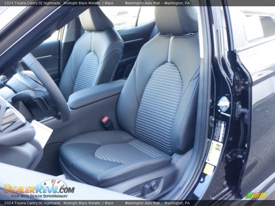 Front Seat of 2024 Toyota Camry SE Nightsade Photo #13