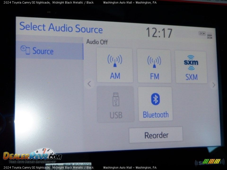 Audio System of 2024 Toyota Camry SE Nightsade Photo #20