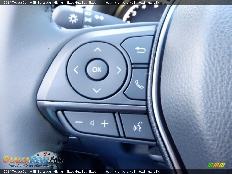 2024 Toyota Camry SE Nightsade Steering Wheel Photo #25