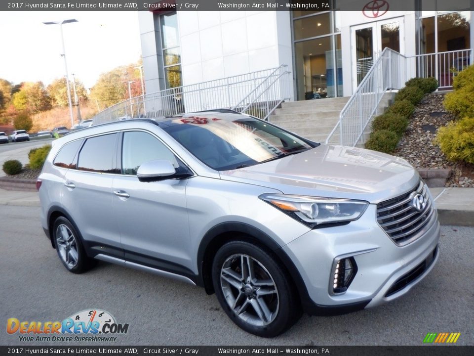 2017 Hyundai Santa Fe Limited Ultimate AWD Circuit Silver / Gray Photo #1