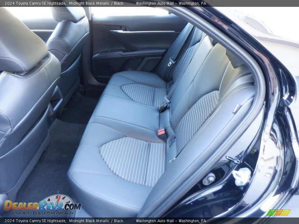 Rear Seat of 2024 Toyota Camry SE Nightsade Photo #29