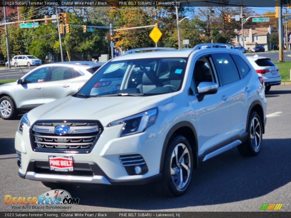 2023 Subaru Forester Touring Crystal White Pearl / Black Photo #1