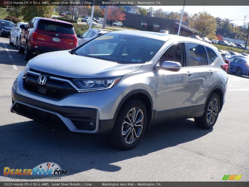 2020 Honda CR-V EX-L AWD Lunar Silver Metallic / Gray Photo #14