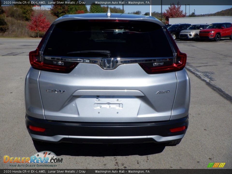 2020 Honda CR-V EX-L AWD Lunar Silver Metallic / Gray Photo #17