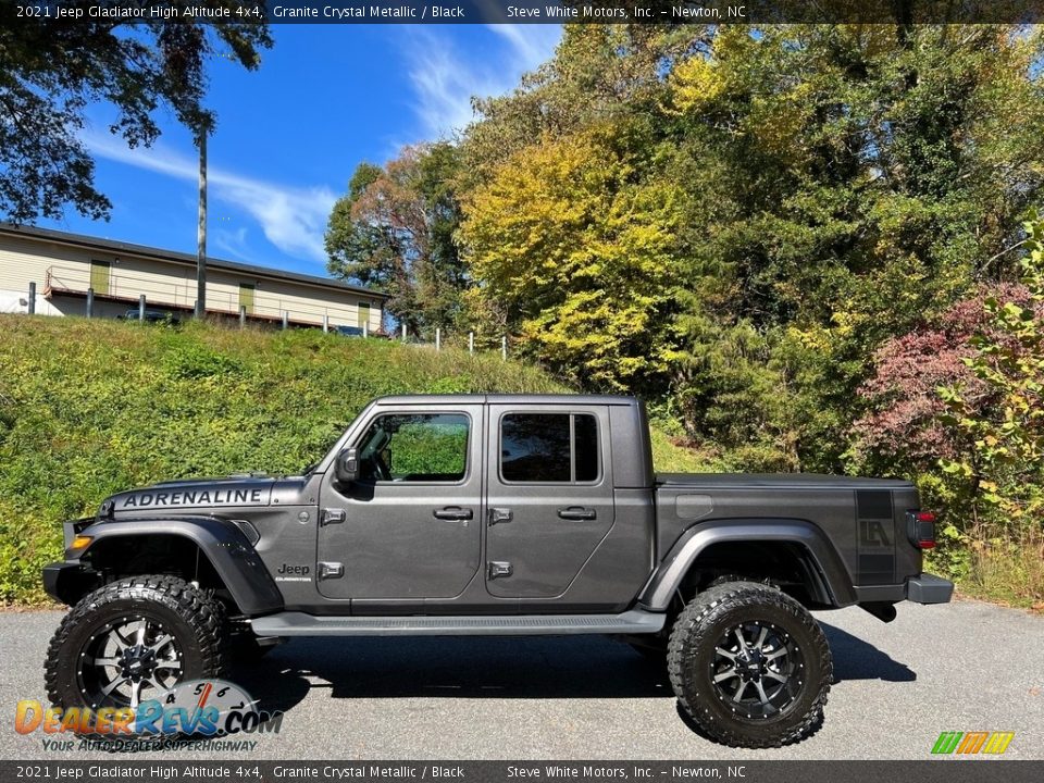 2021 Jeep Gladiator High Altitude 4x4 Granite Crystal Metallic / Black Photo #35