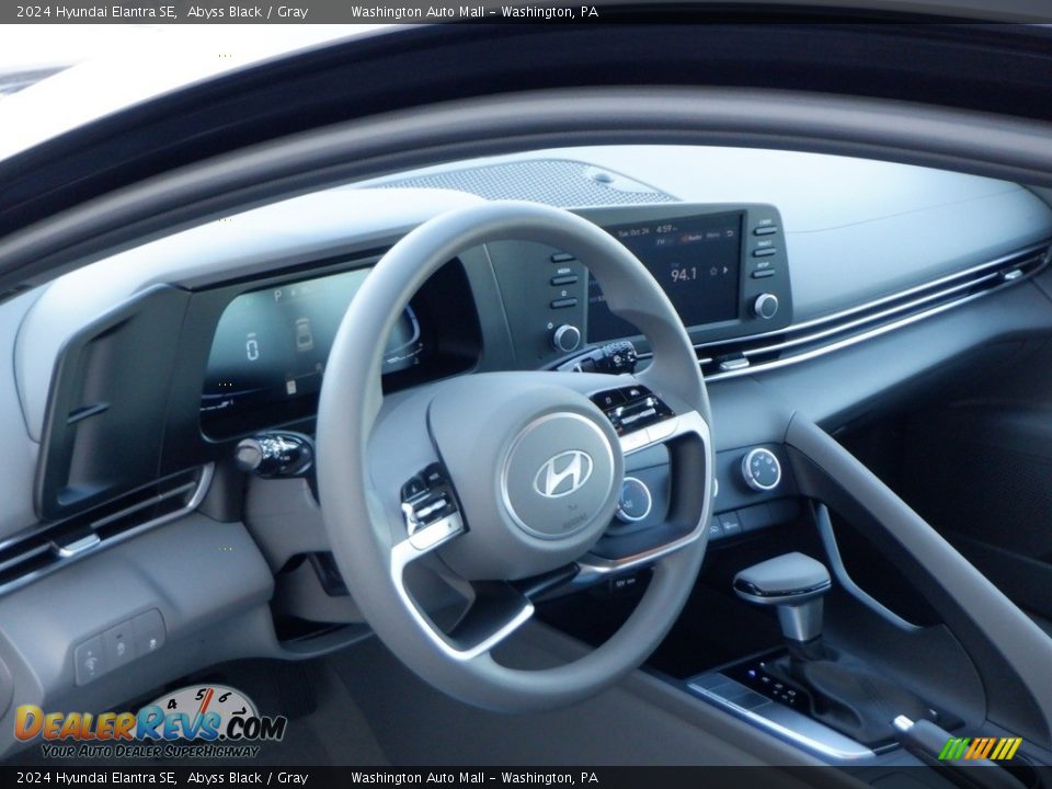 Dashboard of 2024 Hyundai Elantra SE Photo #7