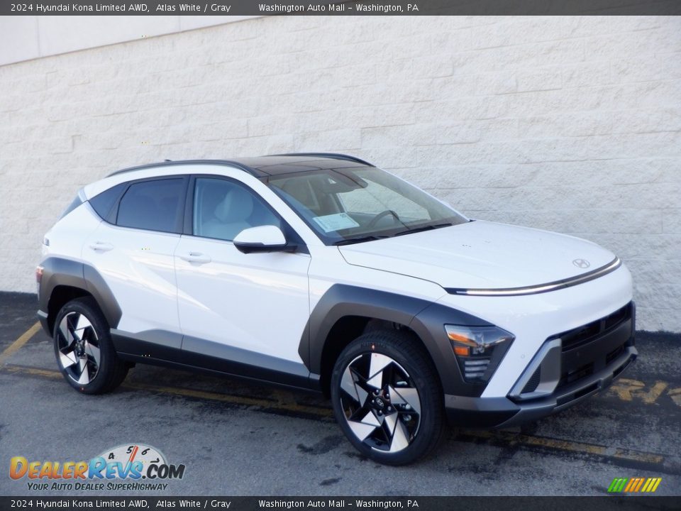 Front 3/4 View of 2024 Hyundai Kona Limited AWD Photo #1