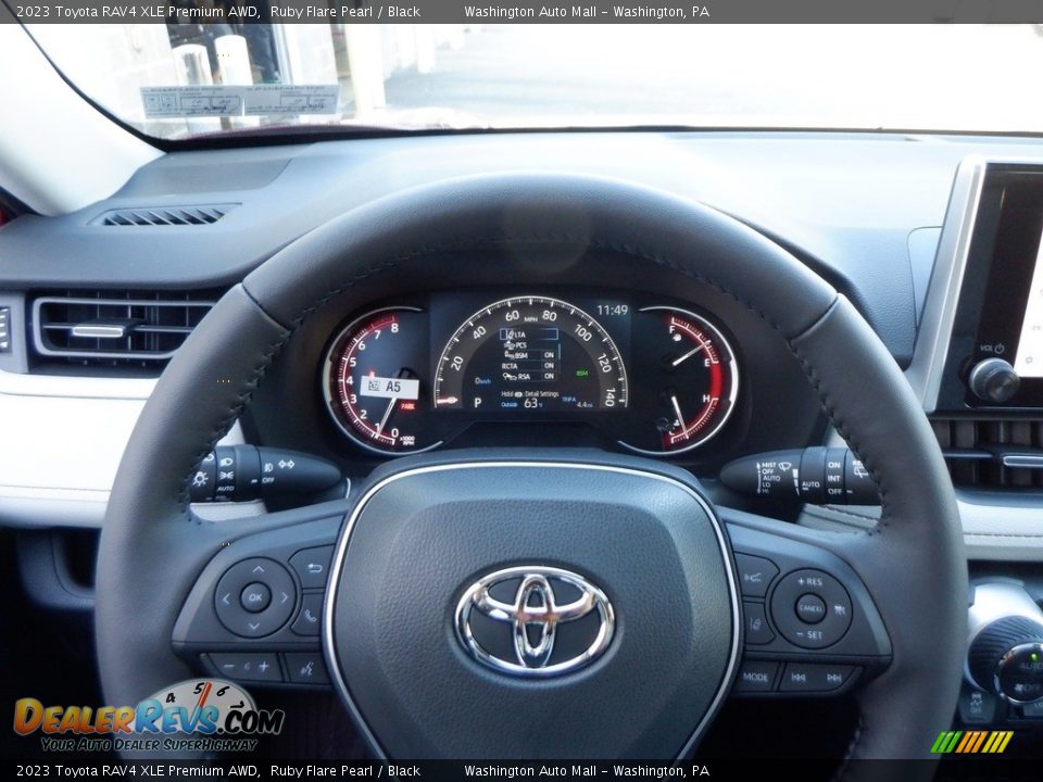2023 Toyota RAV4 XLE Premium AWD Steering Wheel Photo #25