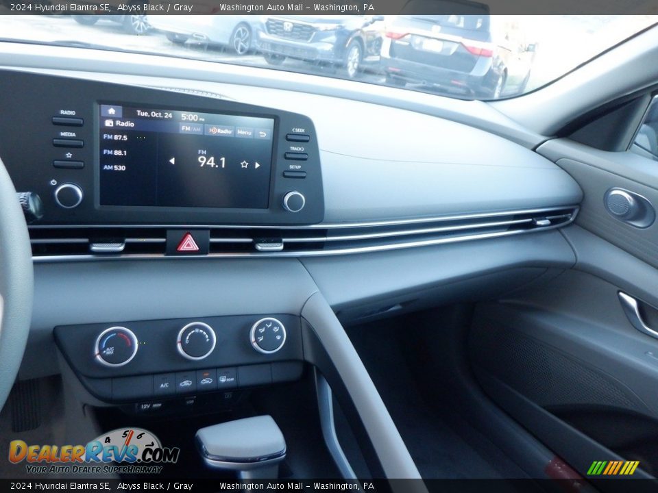 Dashboard of 2024 Hyundai Elantra SE Photo #11