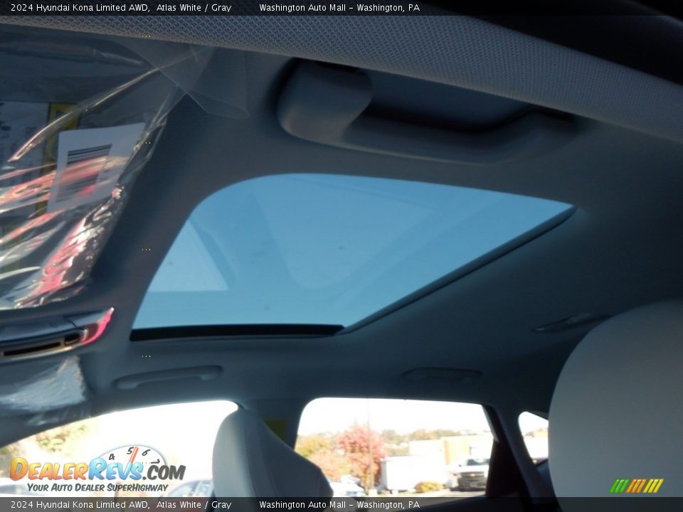 Sunroof of 2024 Hyundai Kona Limited AWD Photo #8