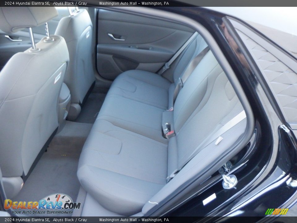 Rear Seat of 2024 Hyundai Elantra SE Photo #21