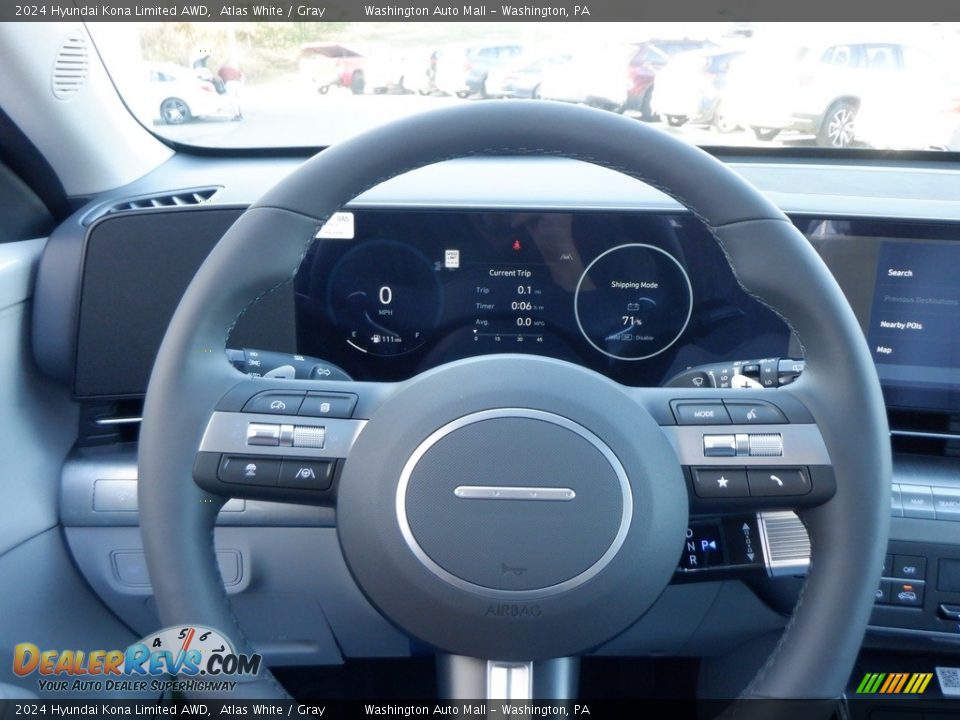 2024 Hyundai Kona Limited AWD Steering Wheel Photo #18