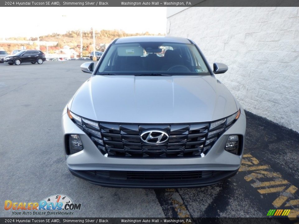 2024 Hyundai Tucson SE AWD Shimmering Silver / Black Photo #3