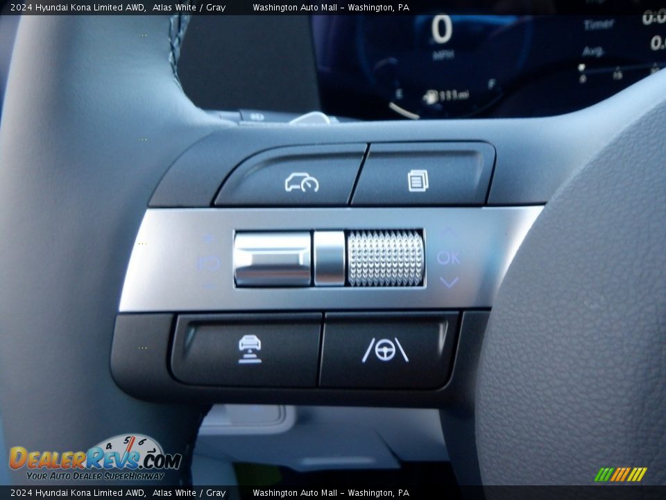 2024 Hyundai Kona Limited AWD Steering Wheel Photo #19