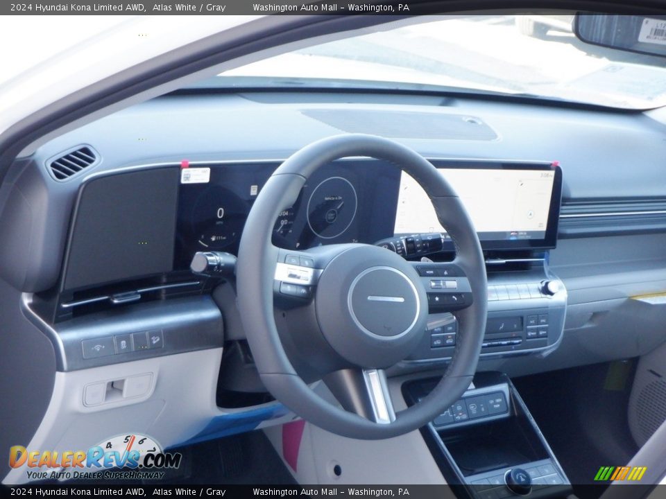 Dashboard of 2024 Hyundai Kona Limited AWD Photo #23
