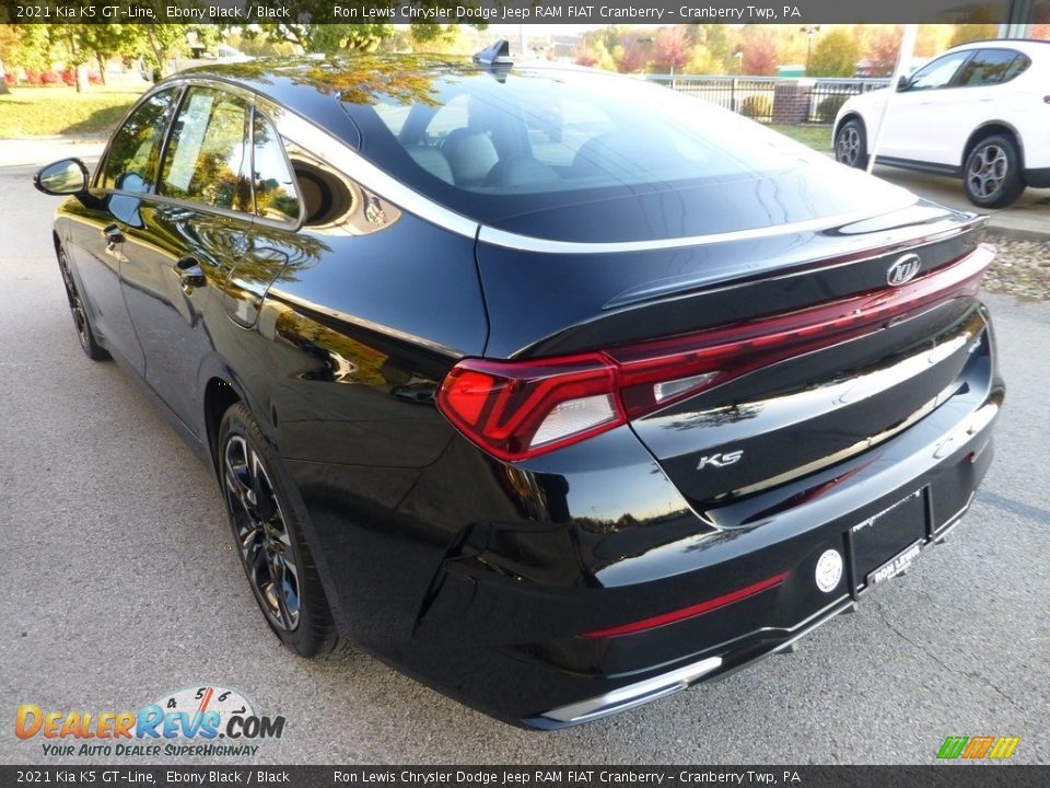 Ebony Black 2021 Kia K5 GT-Line Photo #5