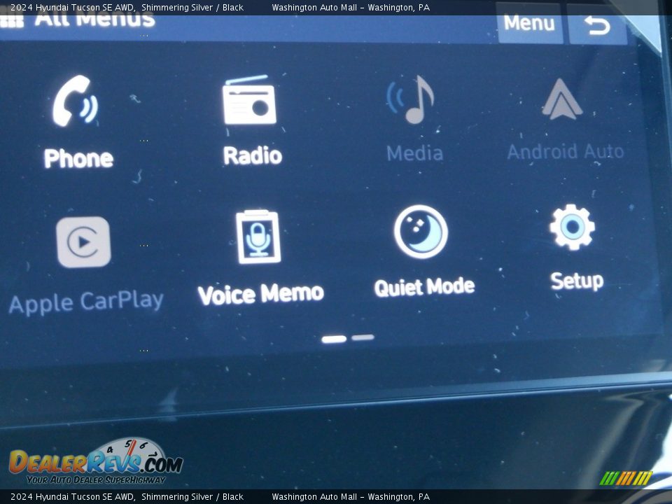 2024 Hyundai Tucson SE AWD Shimmering Silver / Black Photo #16