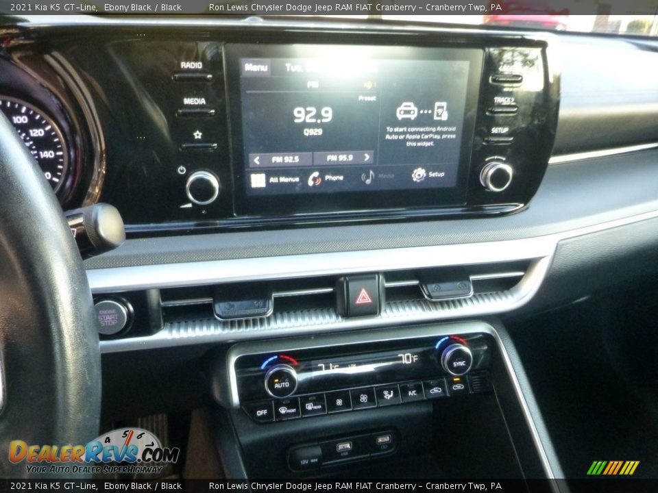 Controls of 2021 Kia K5 GT-Line Photo #17