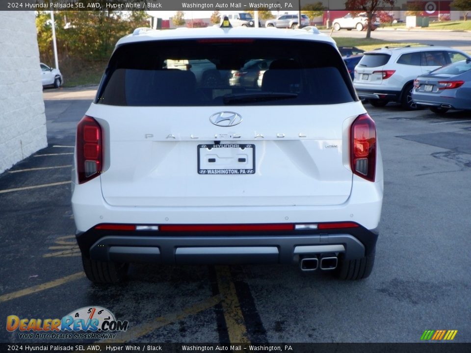 2024 Hyundai Palisade SEL AWD Hyper White / Black Photo #5