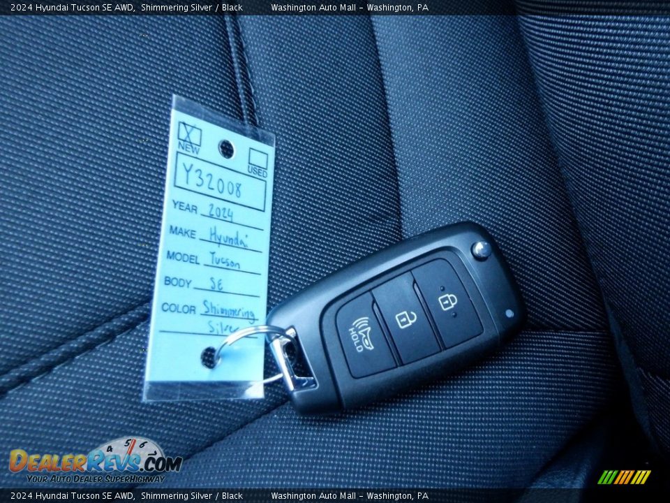 2024 Hyundai Tucson SE AWD Shimmering Silver / Black Photo #26