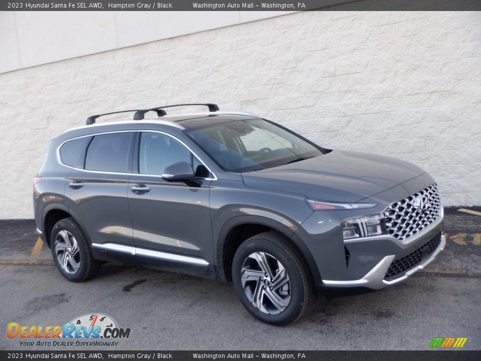 2023 Hyundai Santa Fe SEL AWD Hampton Gray / Black Photo #1