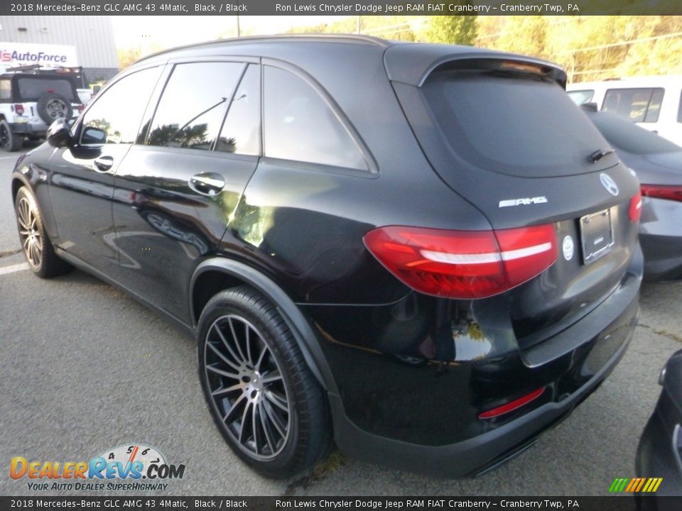 2018 Mercedes-Benz GLC AMG 43 4Matic Black / Black Photo #2