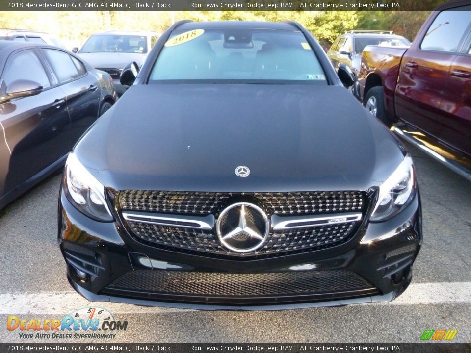 2018 Mercedes-Benz GLC AMG 43 4Matic Black / Black Photo #3