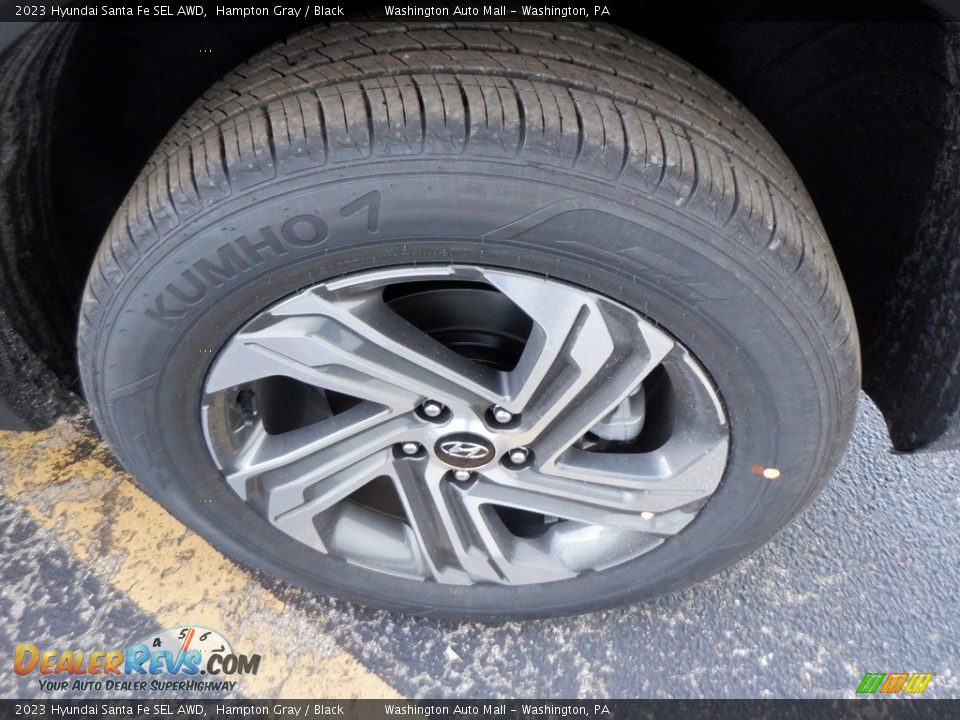 2023 Hyundai Santa Fe SEL AWD Hampton Gray / Black Photo #4