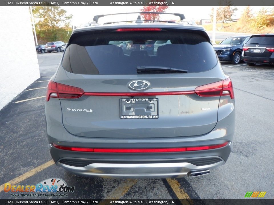 2023 Hyundai Santa Fe SEL AWD Hampton Gray / Black Photo #5