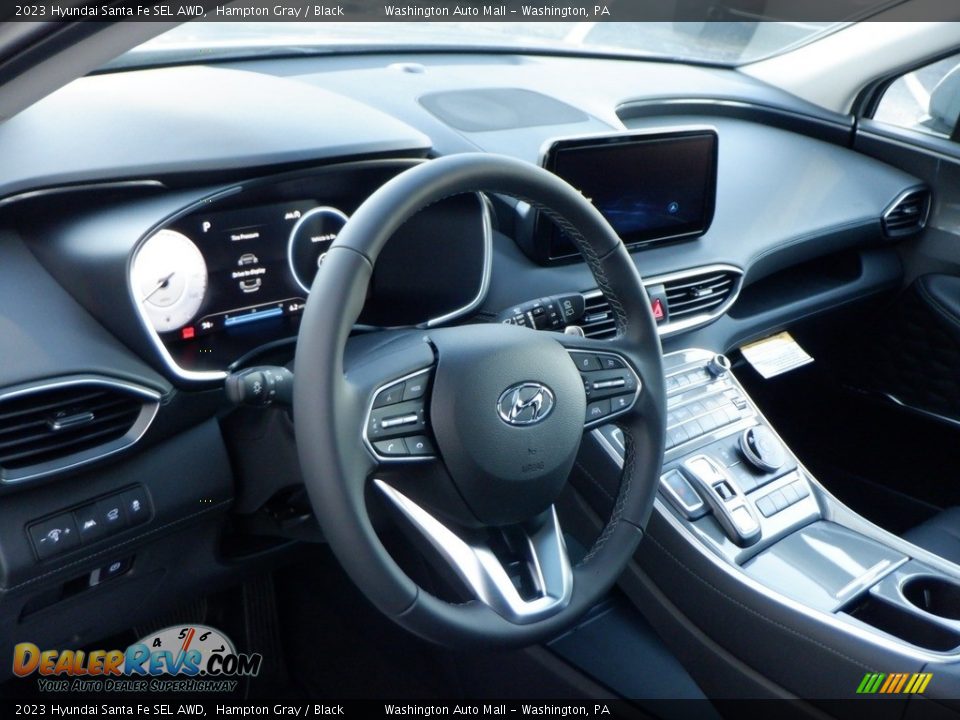 2023 Hyundai Santa Fe SEL AWD Hampton Gray / Black Photo #6