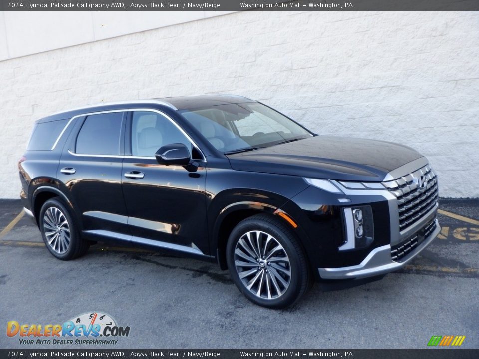 Abyss Black Pearl 2024 Hyundai Palisade Calligraphy AWD Photo #1