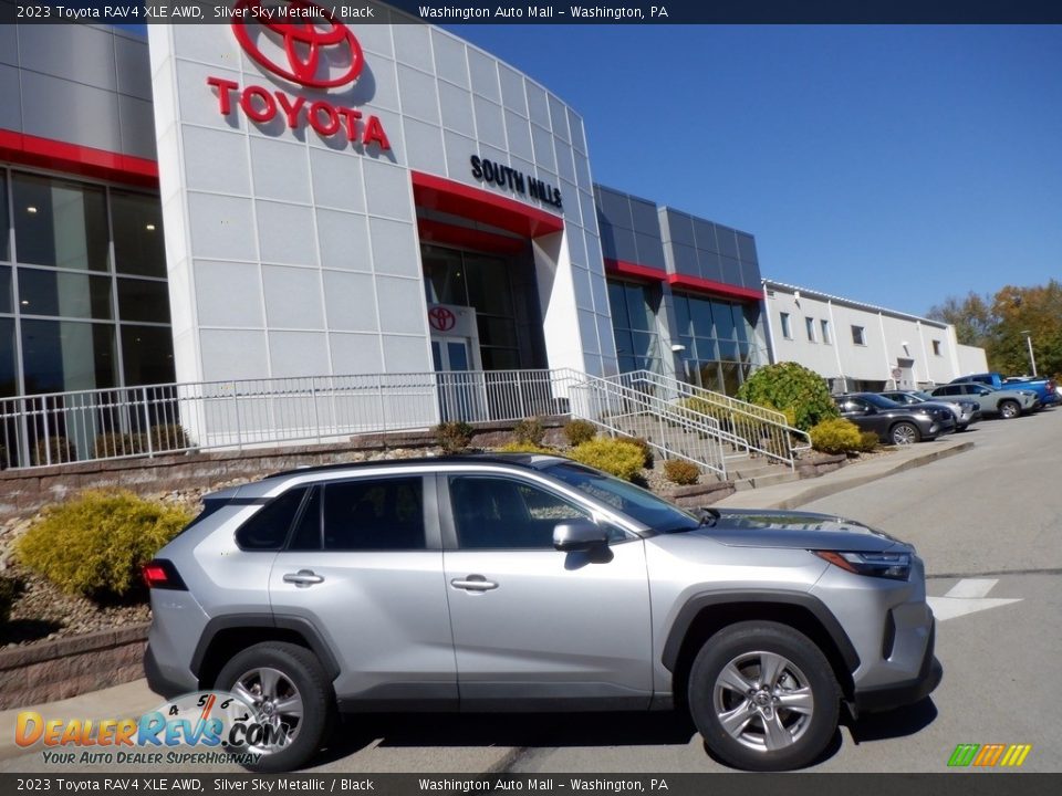 2023 Toyota RAV4 XLE AWD Silver Sky Metallic / Black Photo #2