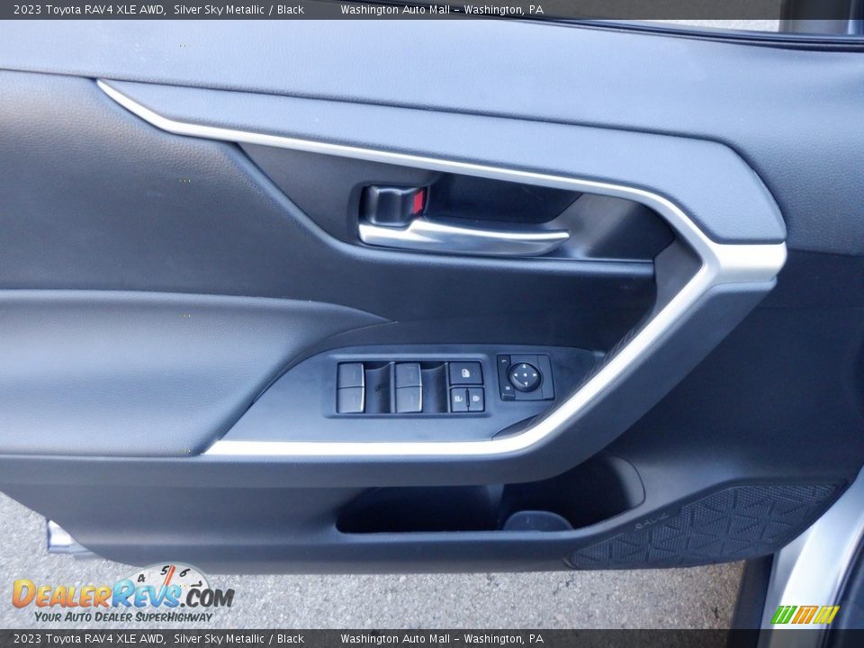 Door Panel of 2023 Toyota RAV4 XLE AWD Photo #10