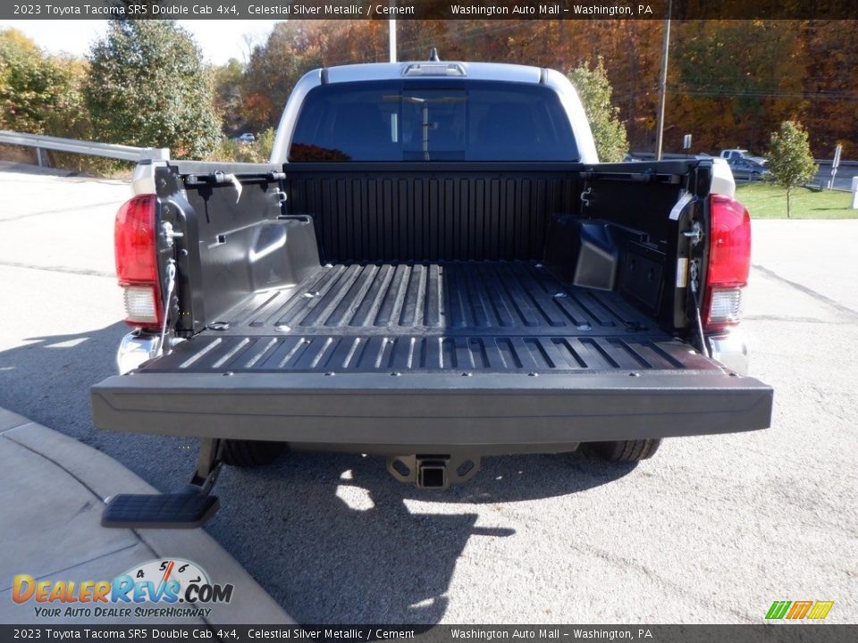 2023 Toyota Tacoma SR5 Double Cab 4x4 Celestial Silver Metallic / Cement Photo #10