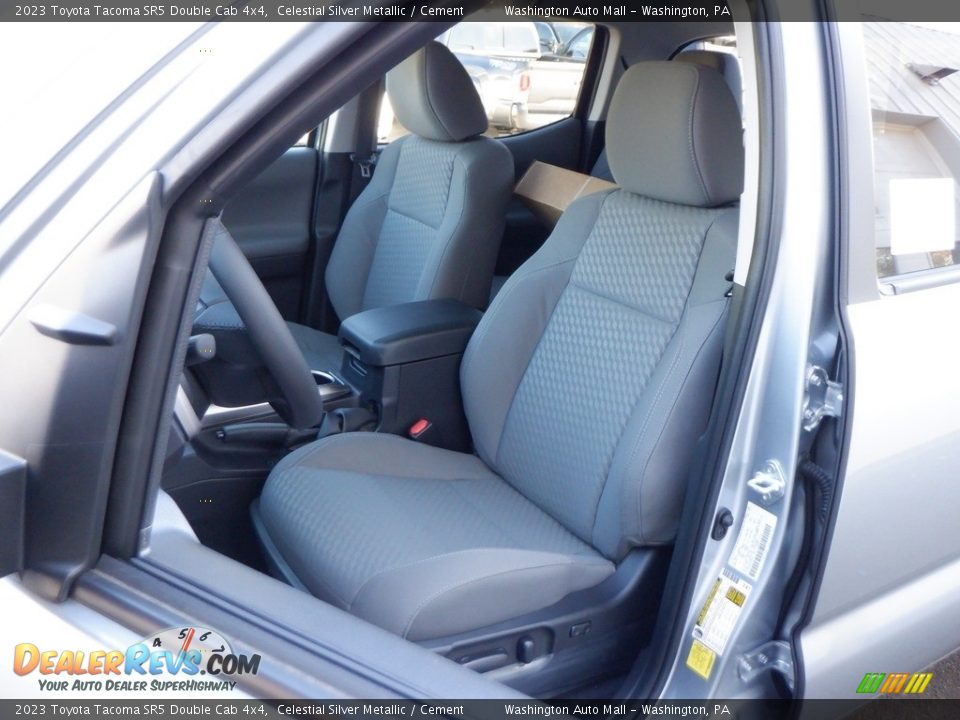 Front Seat of 2023 Toyota Tacoma SR5 Double Cab 4x4 Photo #15