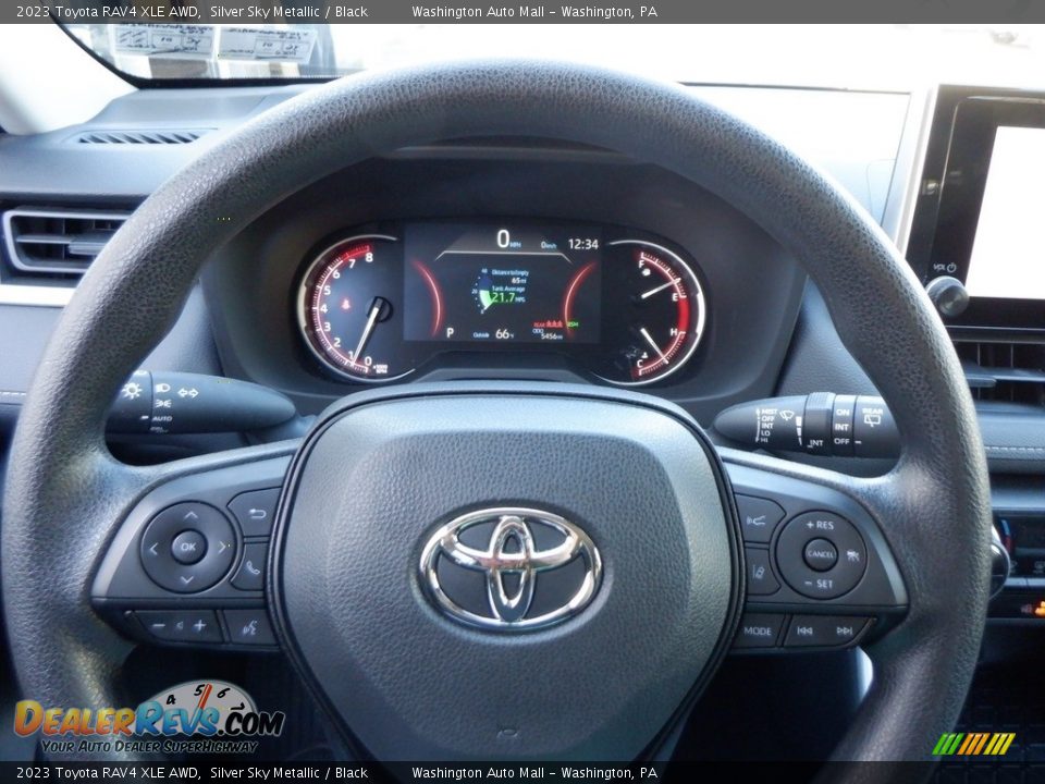 2023 Toyota RAV4 XLE AWD Steering Wheel Photo #20