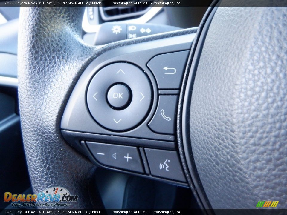 2023 Toyota RAV4 XLE AWD Steering Wheel Photo #21