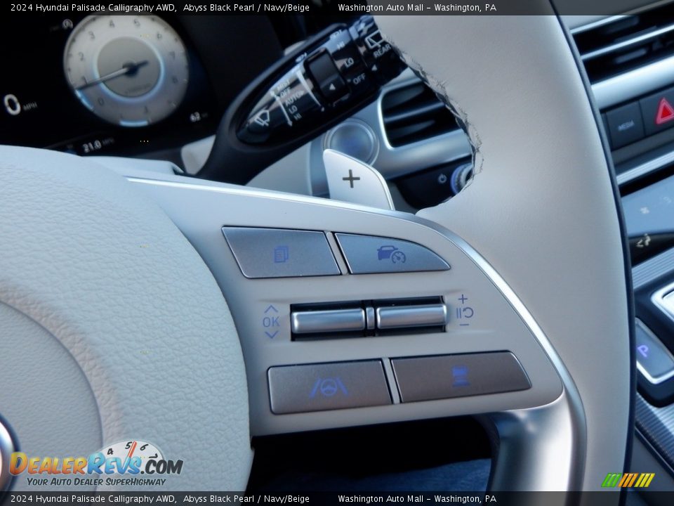 2024 Hyundai Palisade Calligraphy AWD Steering Wheel Photo #23