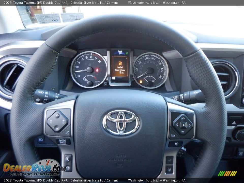 2023 Toyota Tacoma SR5 Double Cab 4x4 Steering Wheel Photo #25