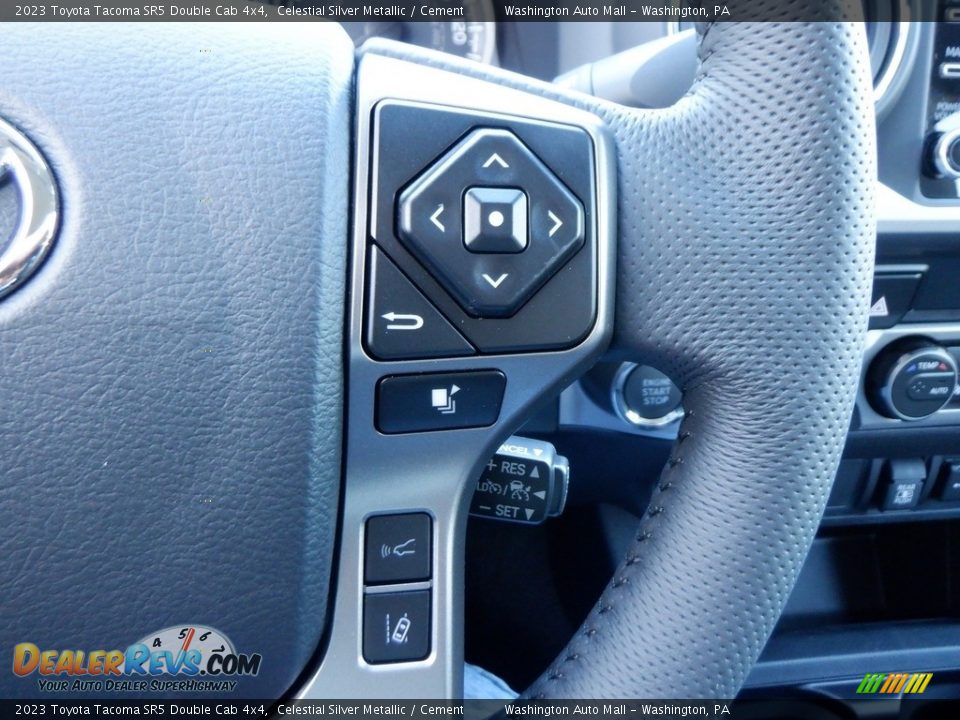 2023 Toyota Tacoma SR5 Double Cab 4x4 Steering Wheel Photo #27