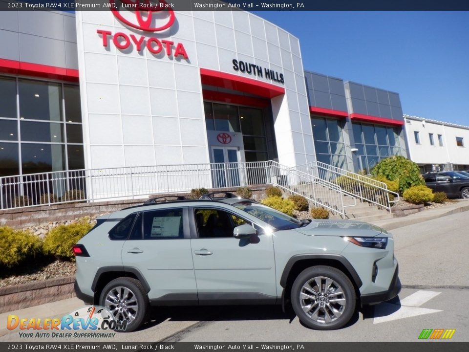 2023 Toyota RAV4 XLE Premium AWD Lunar Rock / Black Photo #2