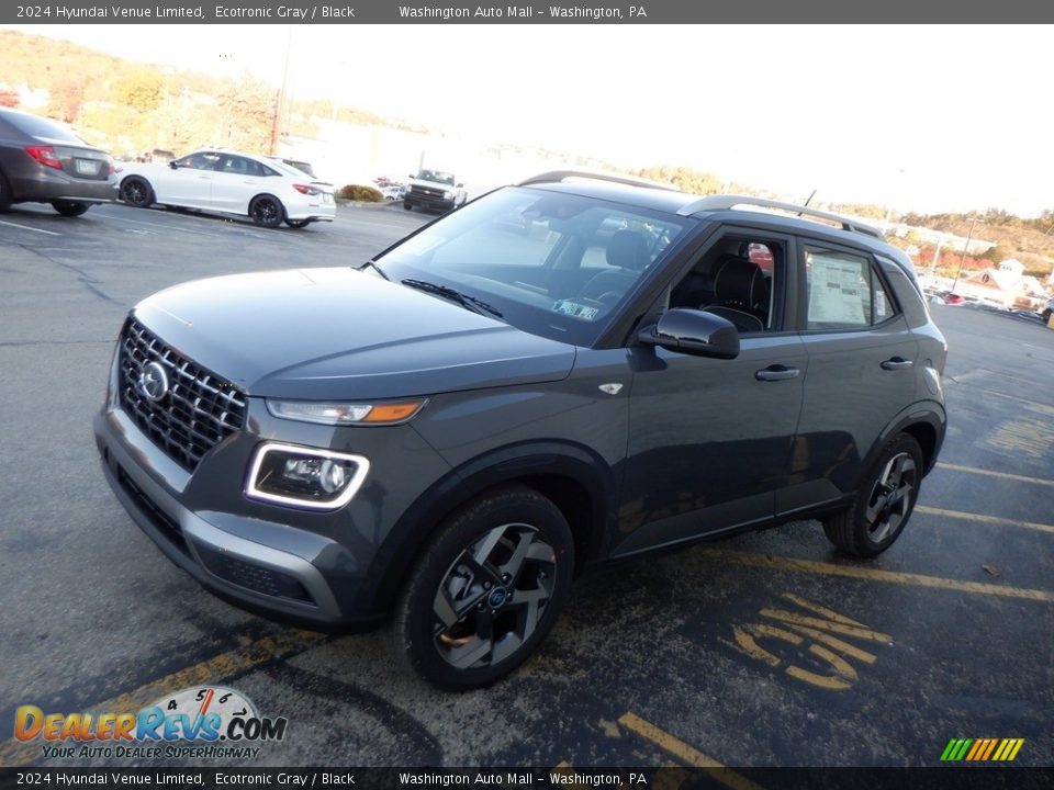 2024 Hyundai Venue Limited Ecotronic Gray / Black Photo #4