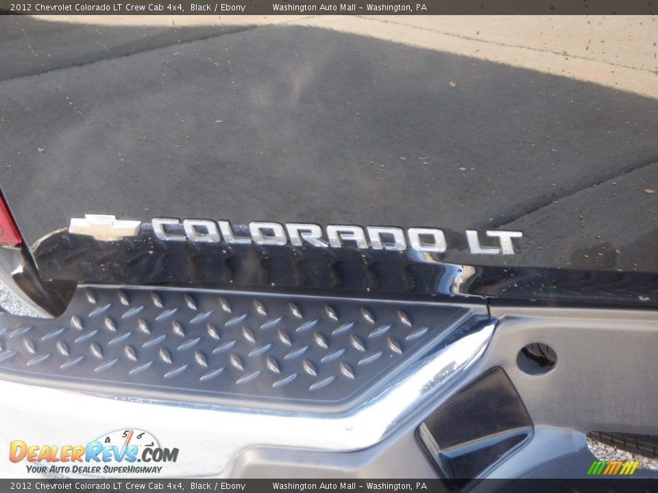 2012 Chevrolet Colorado LT Crew Cab 4x4 Black / Ebony Photo #14