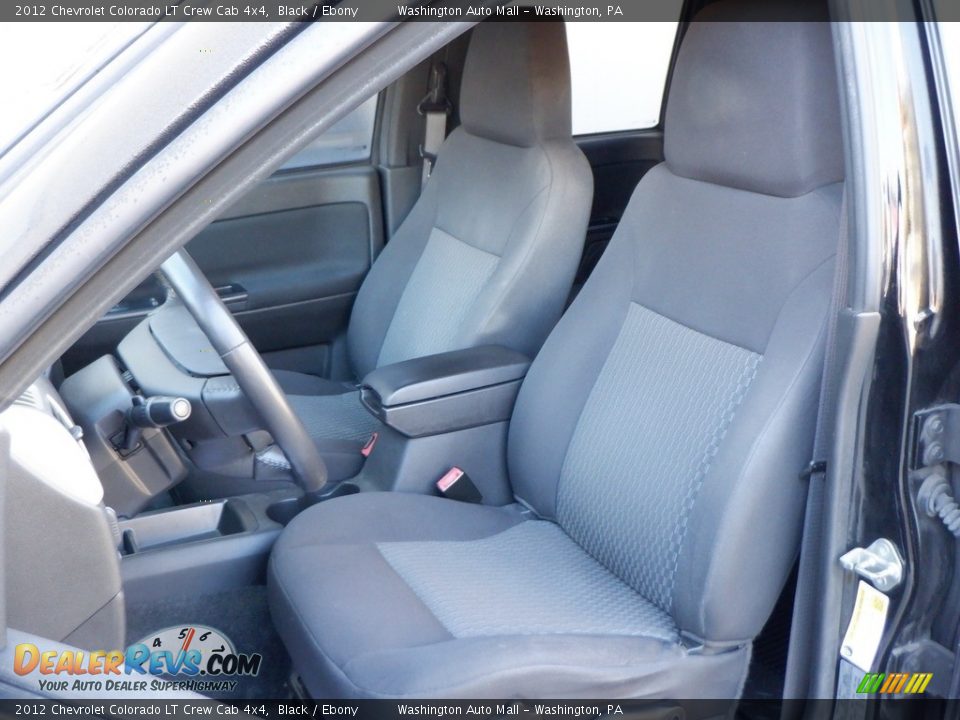 2012 Chevrolet Colorado LT Crew Cab 4x4 Black / Ebony Photo #20