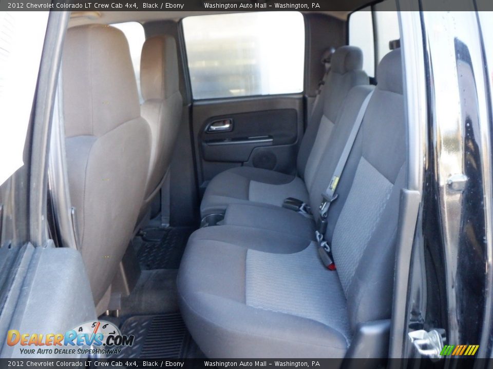 2012 Chevrolet Colorado LT Crew Cab 4x4 Black / Ebony Photo #27
