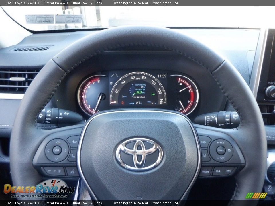 2023 Toyota RAV4 XLE Premium AWD Steering Wheel Photo #28
